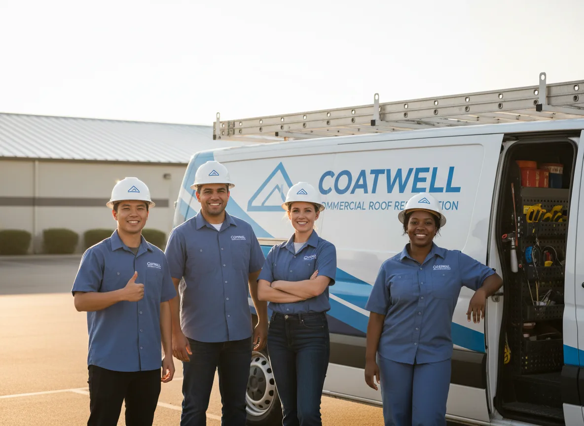Commercial roof coating company in Hinesburg, VT